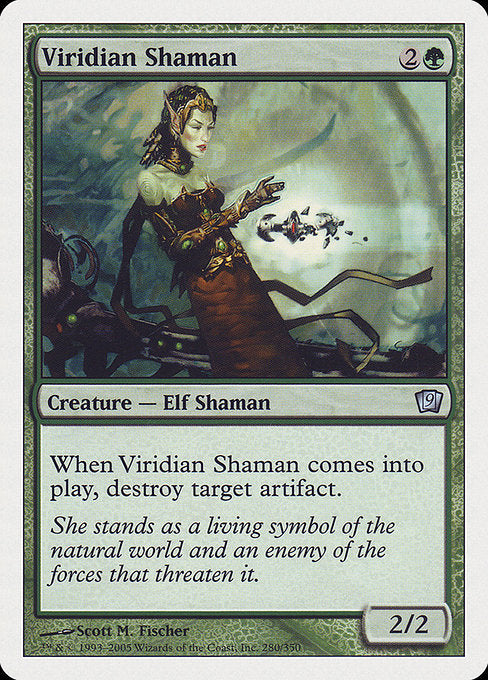 Viridian Shaman [Ninth Edition], MTG Single - Gamers Grove
