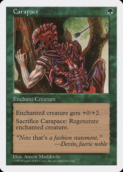 Carapace [Fifth Edition], MTG Single - Gamers Grove