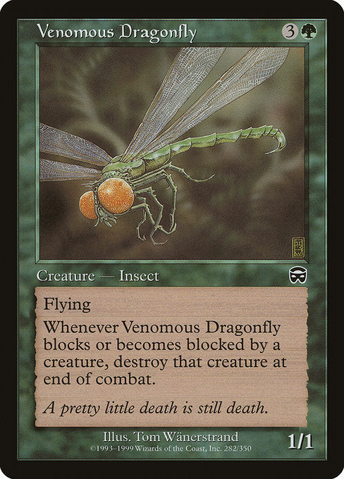 Venomous Dragonfly [Mercadian Masques], MTG Single - Gamers Grove