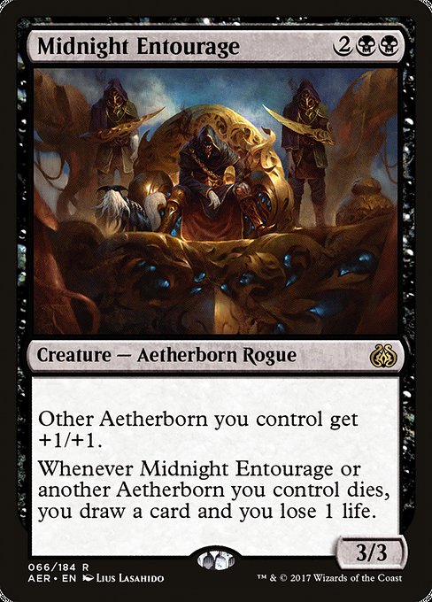 Midnight Entourage [Aether Revolt], MTG Single - Gamers Grove