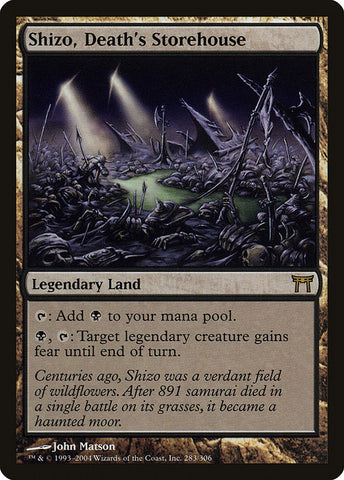 Shizo, Death's Storehouse [Champions of Kamigawa], MTG Single - Gamers Grove