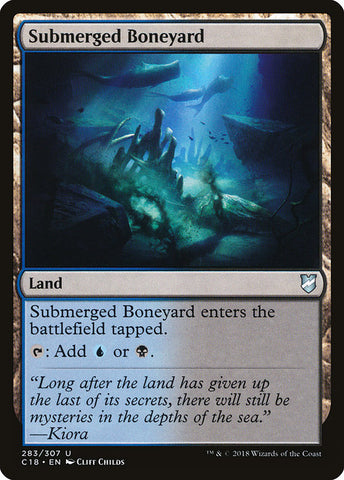 Submerged Boneyard [Commander 2018], MTG Single - Gamers Grove