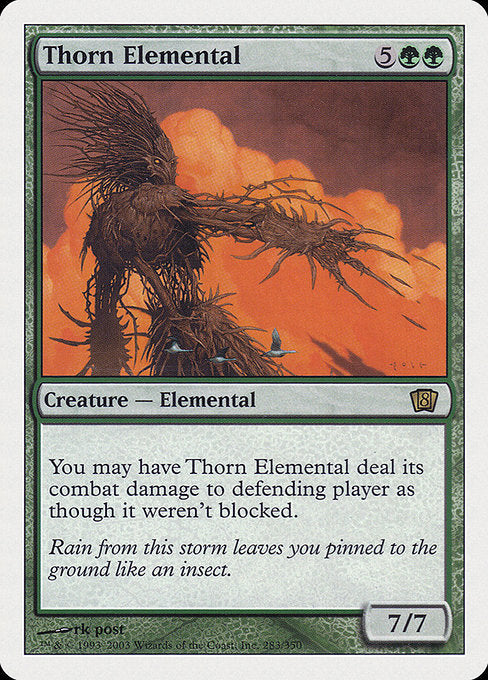 Thorn Elemental [Eighth Edition], MTG Single - Gamers Grove