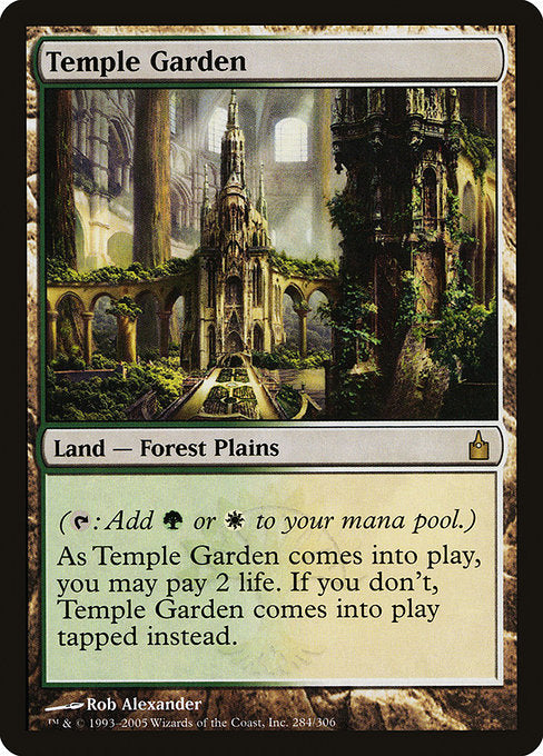 Temple Garden [Ravnica: City of Guilds]