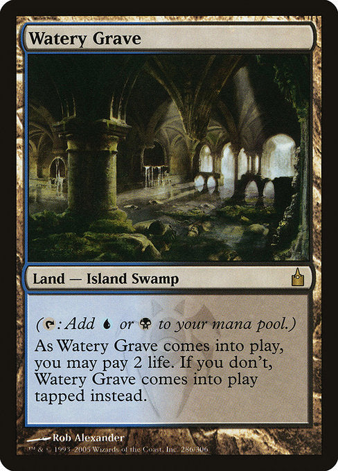 Watery Grave [Ravnica: City of Guilds], MTG Single - Gamers Grove