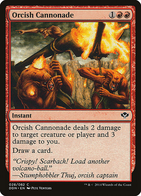 Orcish Cannonade [Duel Decks: Speed vs. Cunning], MTG Single - Gamers Grove