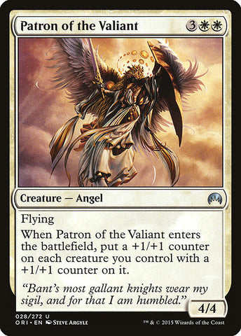Patron of the Valiant [Magic Origins], MTG Single - Gamers Grove