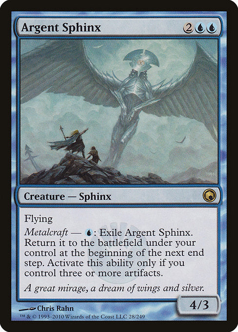 Argent Sphinx [Scars of Mirrodin], MTG Single - Gamers Grove