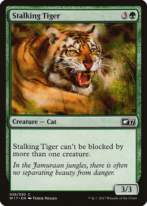 Stalking Tiger [Welcome Deck 2017], MTG Single - Gamers Grove