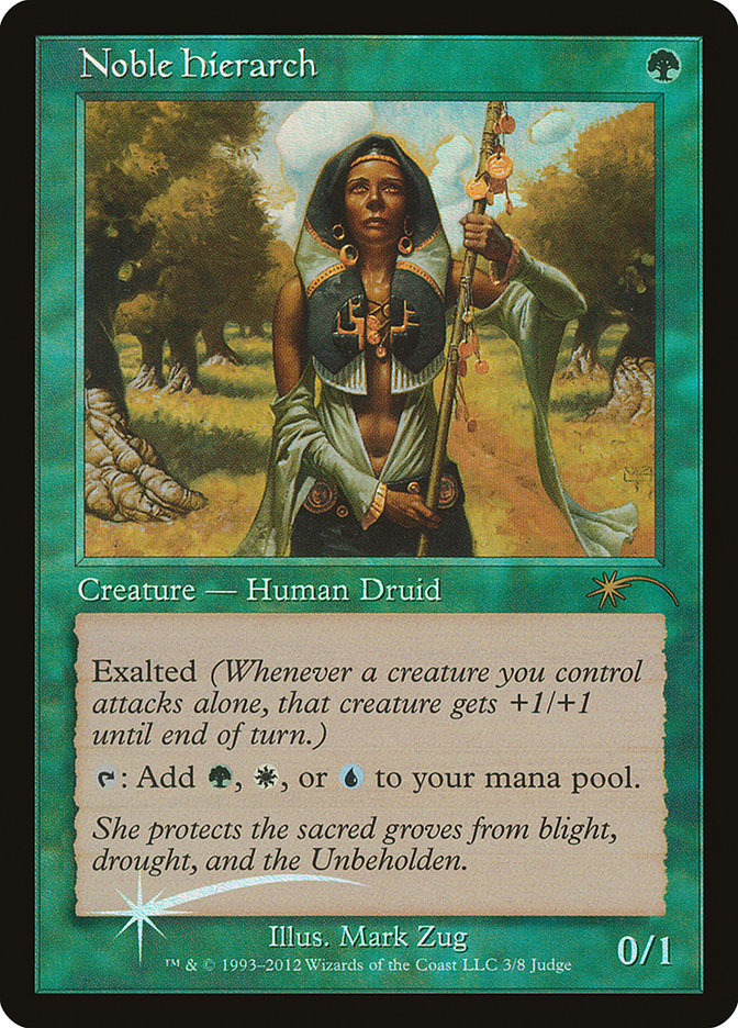 Noble Hierarch [Judge Gift Cards 2012], MTG Single - Gamers Grove