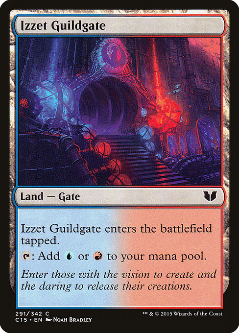 Izzet Guildgate [Commander 2015], MTG Single - Gamers Grove