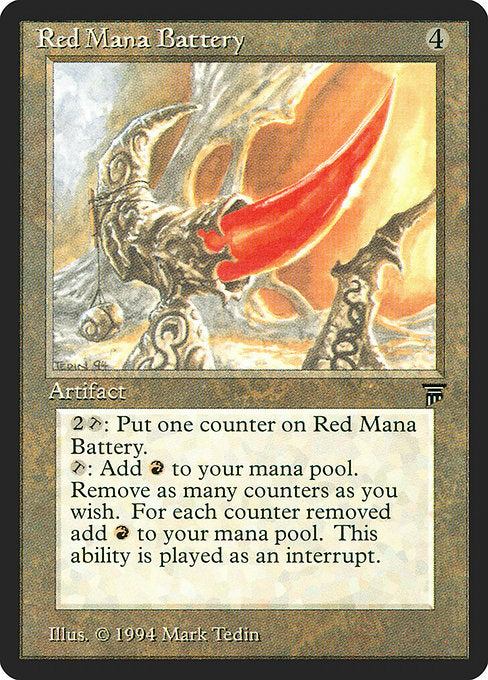 Red Mana Battery [Legends], MTG Single - Gamers Grove
