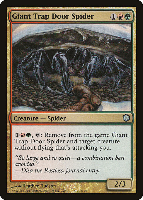 Giant Trap Door Spider [Coldsnap Theme Decks], MTG Single - Gamers Grove