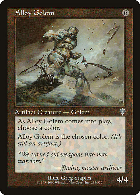 Alloy Golem [Invasion], MTG Single - Gamers Grove