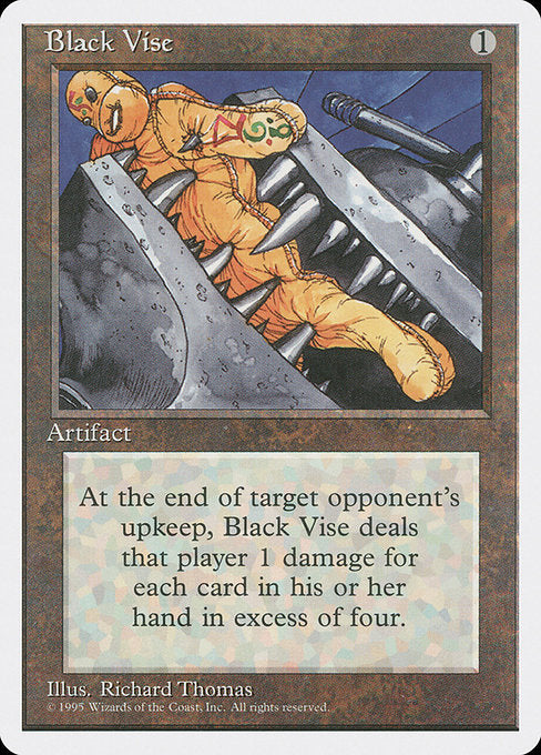 Black Vise [Fourth Edition], MTG Single - Gamers Grove