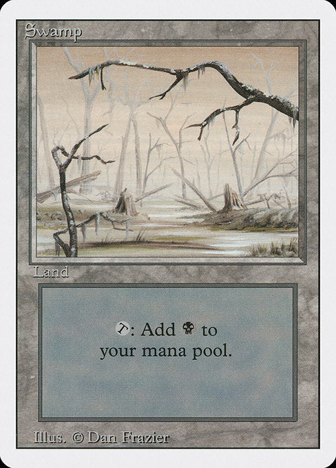 Swamp [Revised Edition], MTG Single - Gamers Grove