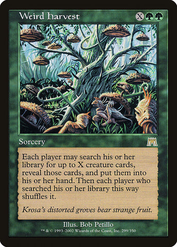 Weird Harvest [Onslaught], MTG Single - Gamers Grove
