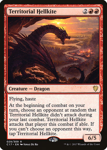 Territorial Hellkite [Commander 2017], MTG Single - Gamers Grove
