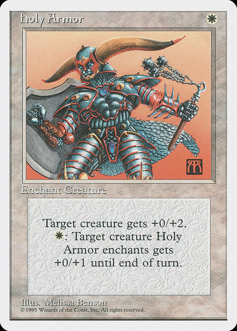 Holy Armor [Fourth Edition], MTG Single - Gamers Grove