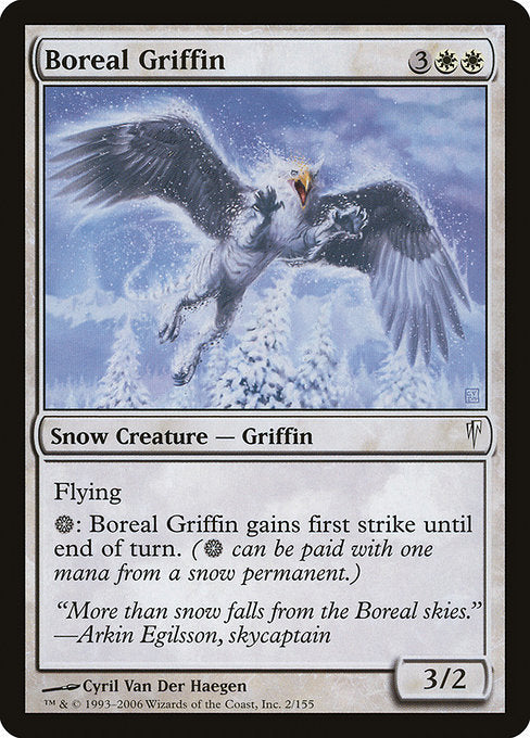 Boreal Griffin [Coldsnap], MTG Single - Gamers Grove