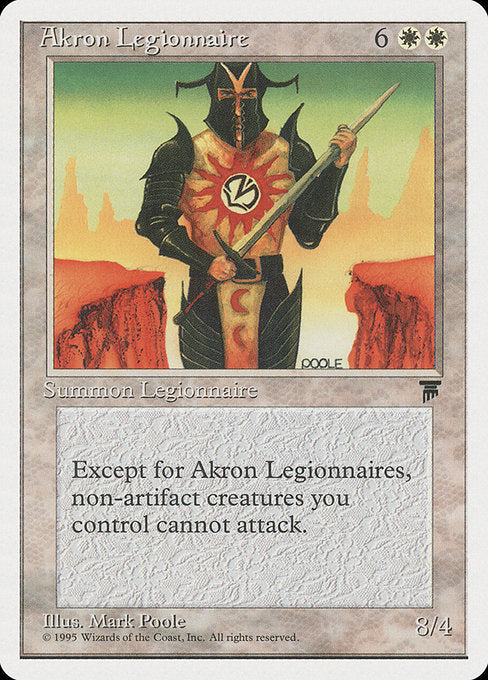 Akron Legionnaire [Chronicles], MTG Single - Gamers Grove