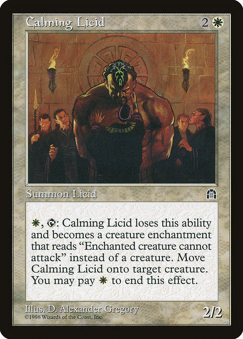 Calming Licid [Stronghold], MTG Single - Gamers Grove
