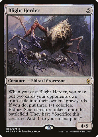 Blight Herder [Battle for Zendikar], MTG Single - Gamers Grove