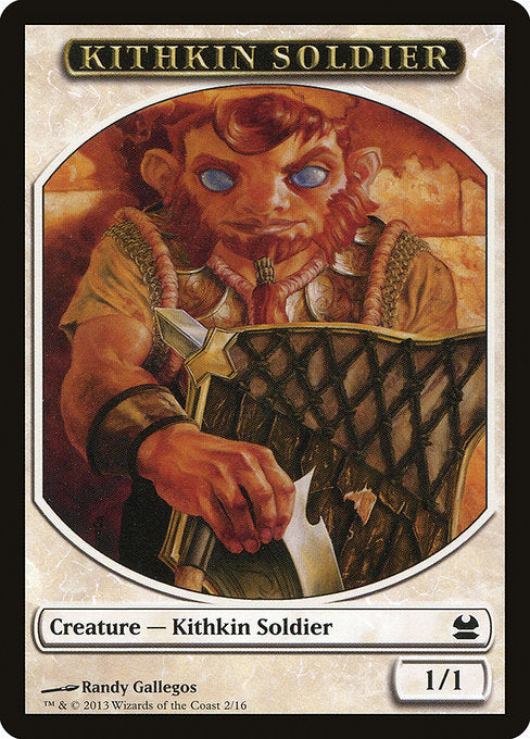 Kithkin Soldier [Modern Masters Tokens], MTG Single - Gamers Grove