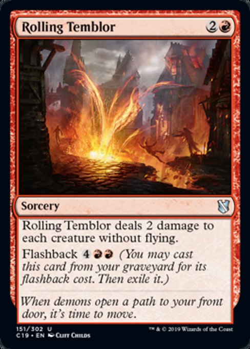 Rolling Temblor [Commander 2019]