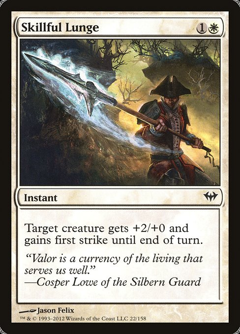 Skillful Lunge [Dark Ascension], MTG Single - Gamers Grove