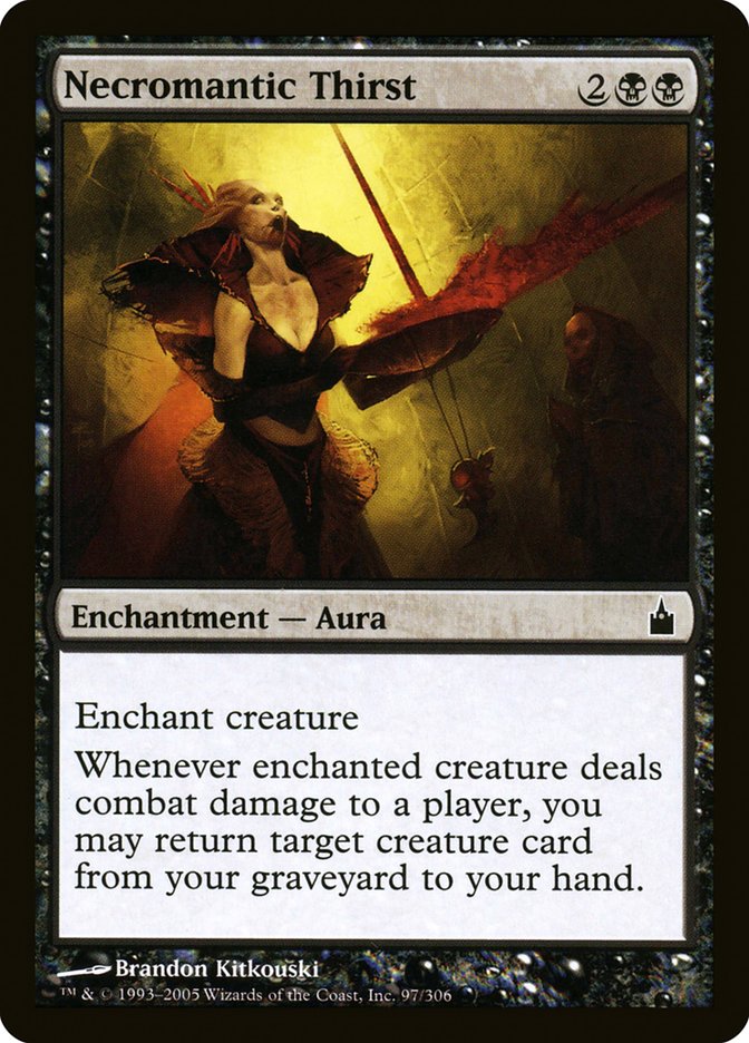 Necromantic Thirst [Ravnica: City of Guilds], MTG Single - Gamers Grove