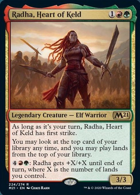 Radha, Heart of Keld [Core Set 2021]