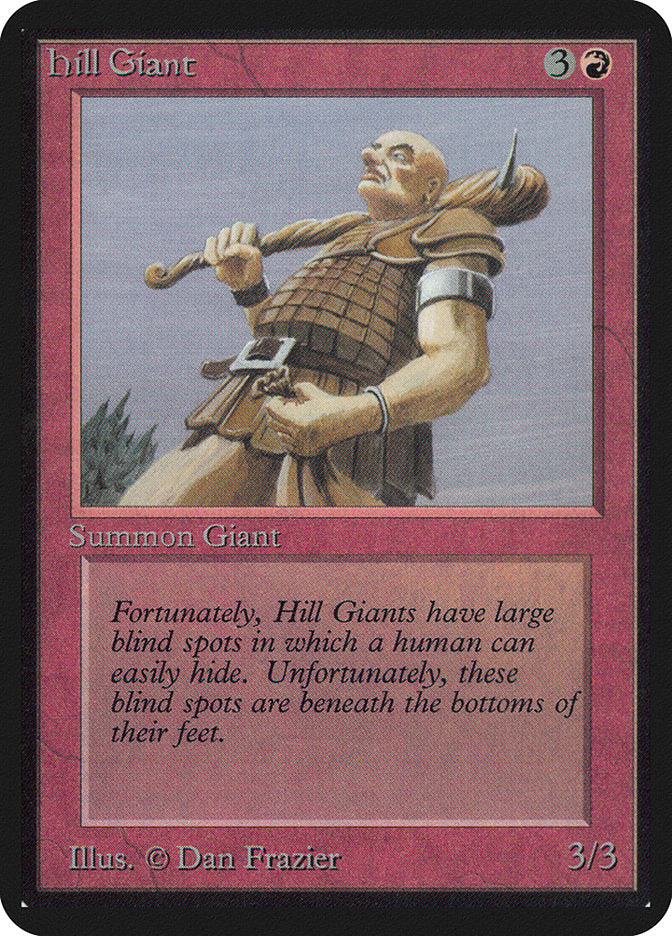 Hill Giant [Limited Edition Alpha], MTG Single - Gamers Grove