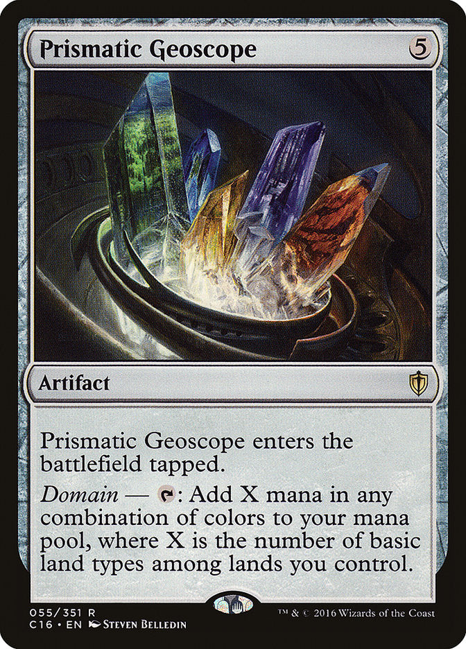 Prismatic Geoscope [Commander 2016], MTG Single - Gamers Grove