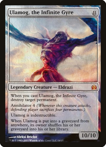 Ulamog, the Infinite Gyre [From the Vault: Legends], MTG Single - Gamers Grove