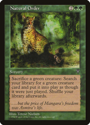 Natural Order [Visions], MTG Single - Gamers Grove