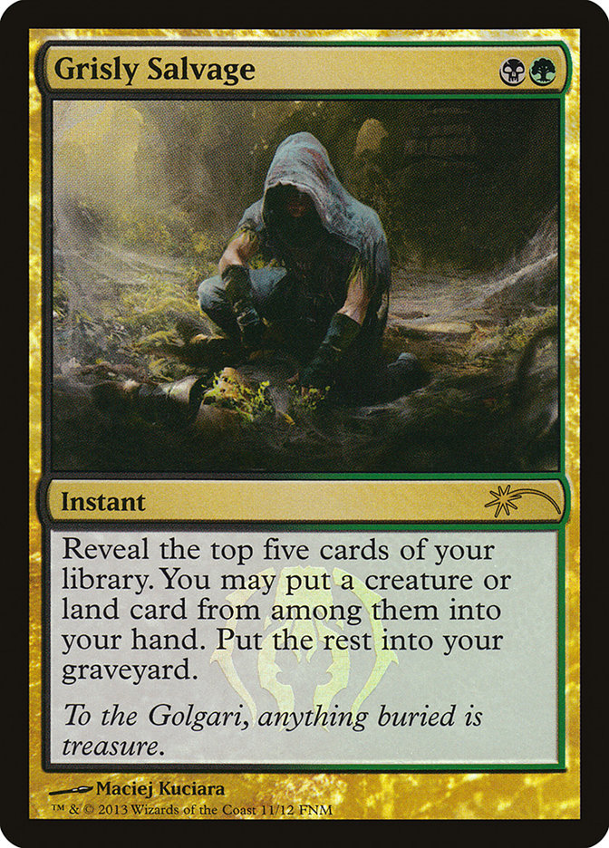 Grisly Salvage [Friday Night Magic 2013], MTG Single - Gamers Grove