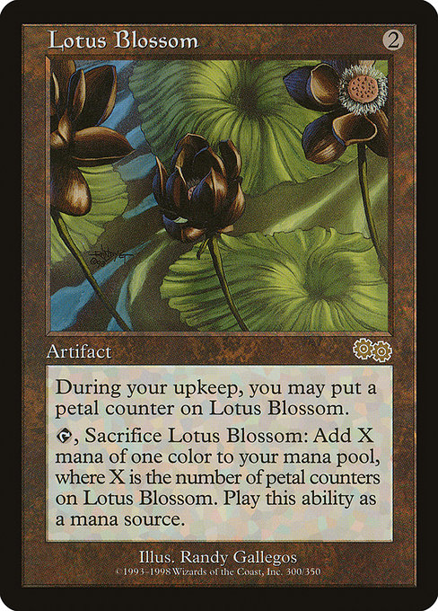 Lotus Blossom [Urza's Saga], MTG Single - Gamers Grove