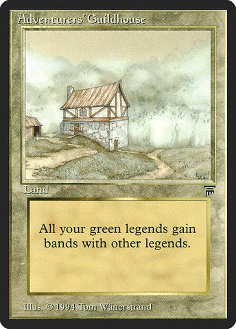 Adventurers' Guildhouse [Legends], MTG Single - Gamers Grove