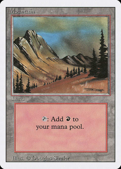 Mountain [Revised Edition], MTG Single - Gamers Grove