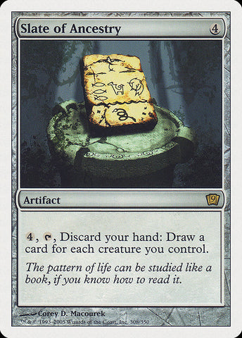 Slate of Ancestry [Ninth Edition], MTG Single - Gamers Grove