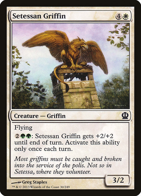 Setessan Griffin [Theros], MTG Single - Gamers Grove