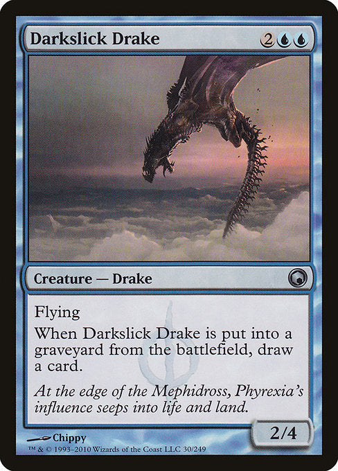 Darkslick Drake [Scars of Mirrodin], MTG Single - Gamers Grove