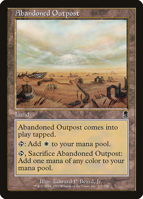 Abandoned Outpost [Odyssey], MTG Single - Gamers Grove
