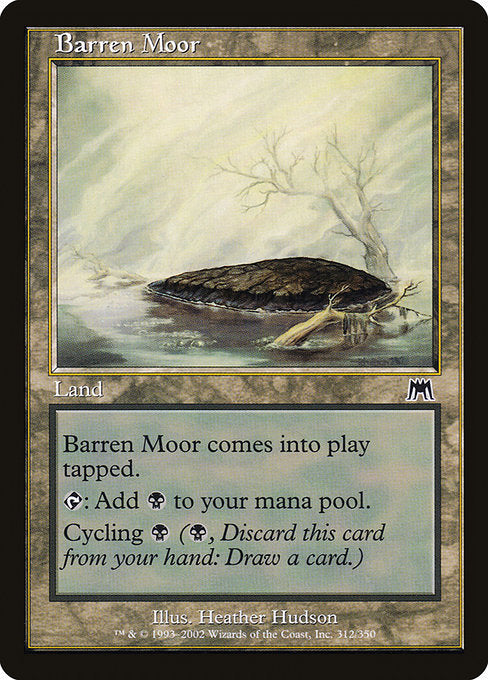 Barren Moor [Onslaught], MTG Single - Gamers Grove