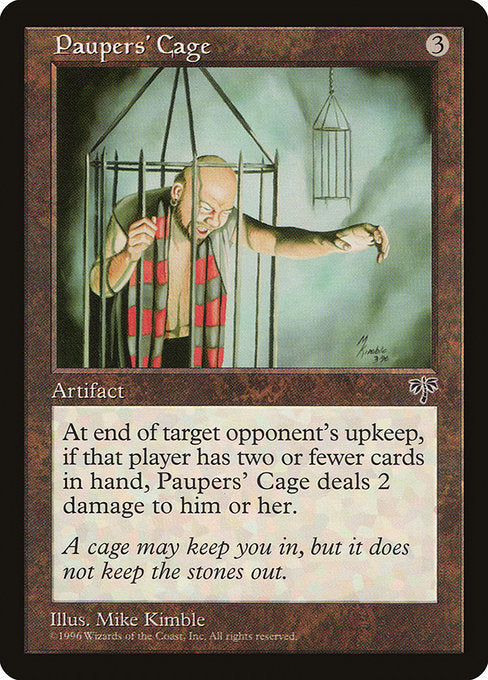 Paupers' Cage [Mirage], MTG Single - Gamers Grove