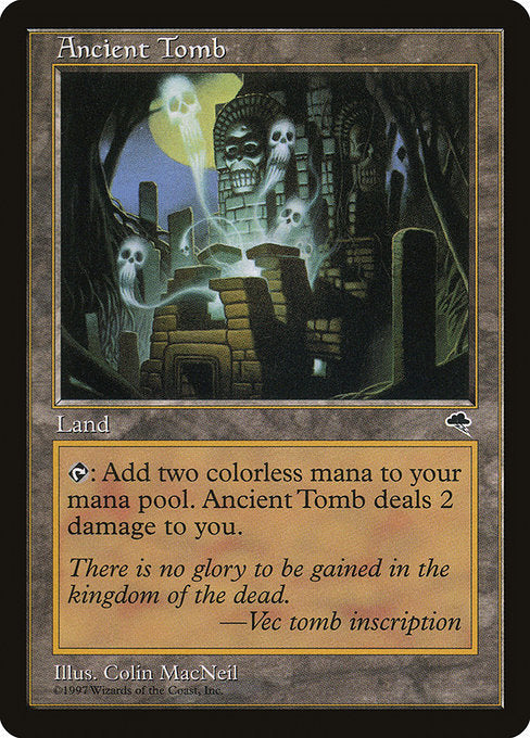 Ancient Tomb [Tempest], MTG Single - Gamers Grove