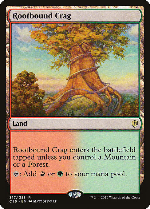 Rootbound Crag [Commander 2016], MTG Single - Gamers Grove