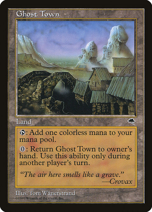 Ghost Town [Tempest], MTG Single - Gamers Grove