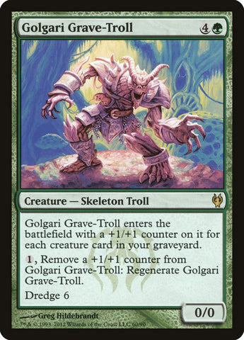Golgari Grave-Troll [Duel Decks: Izzet vs. Golgari], MTG Single - Gamers Grove